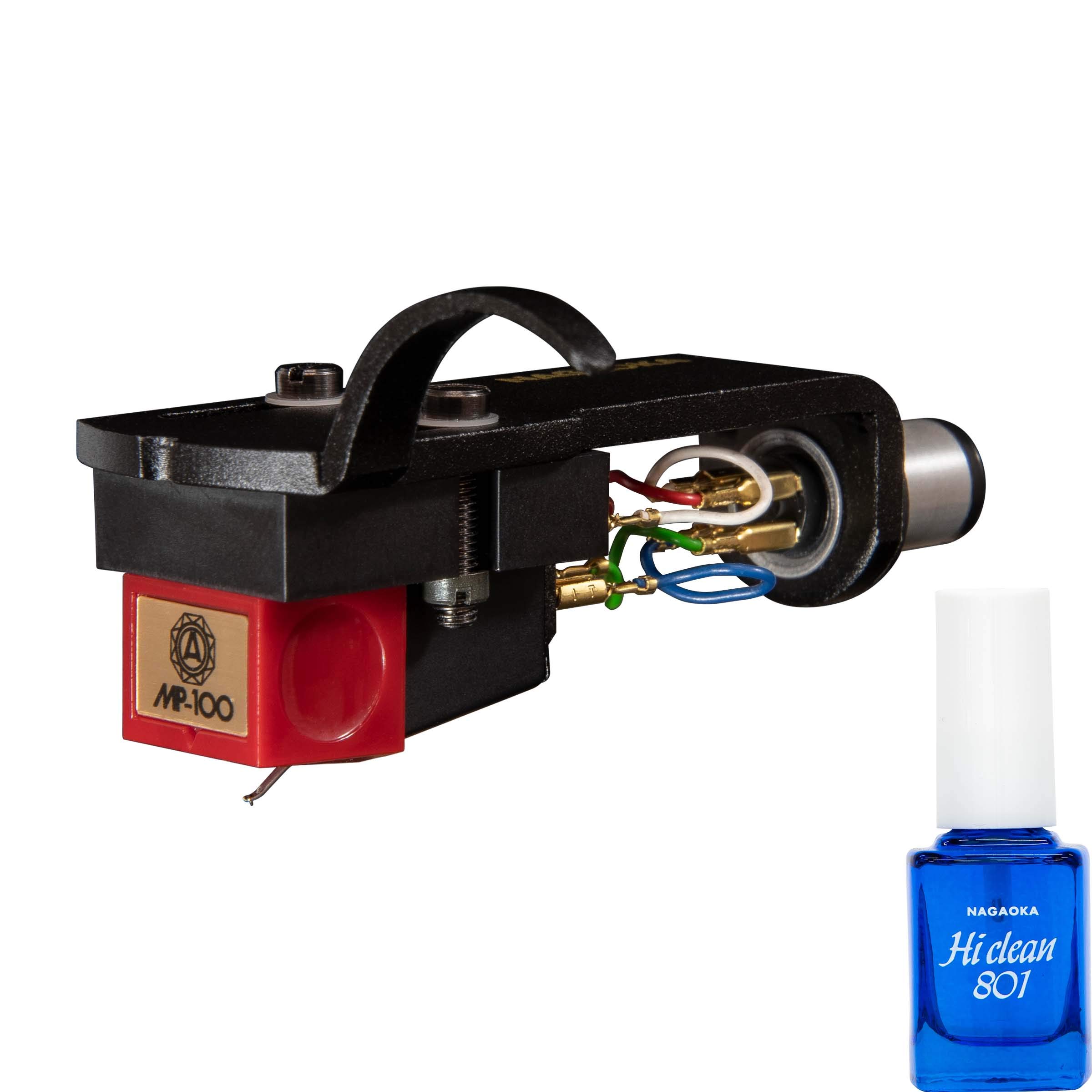 

Стереокартридж типу NAGAOKA MP із набір рідини для чищення голки запису MP-100H