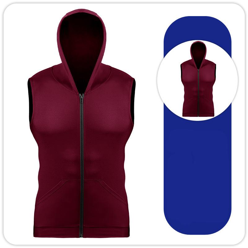 

Мужская майка для бега, толстовка для джоггинга, жилет, майки для джоггеров, топы для бодибилдинга, тренировочная одежда для зала S M L XL XXL 3XL S красный