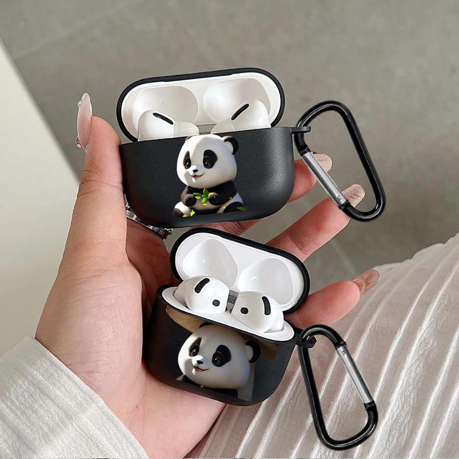 Hülle Für Airpods 2 Pro2 1 3 Pro3 Pro 4 Kopfhörerhüllen Abdeckung Niedlicher Panda