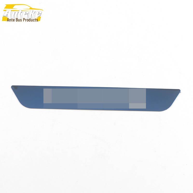 Stainless Steel Rear Guard Plate for Kicks - Durable Tailgate Protection & Decorative Pedal Accessory