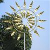Metal Windmill Spinner Yard Art Outside Garden Stake Park Rotatable for Outdoor Backyard Landscape Street Pathway Patio Decor