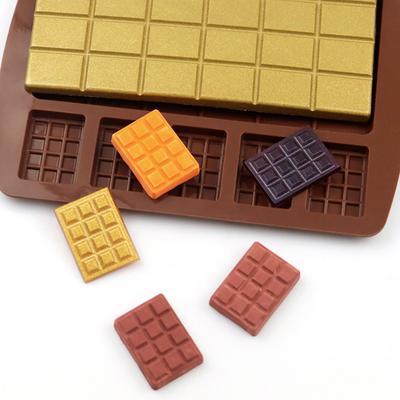 Silikon Form Waffel Schokolade Form Fondant Patisserie Candy Bar Form Kuchen Modus