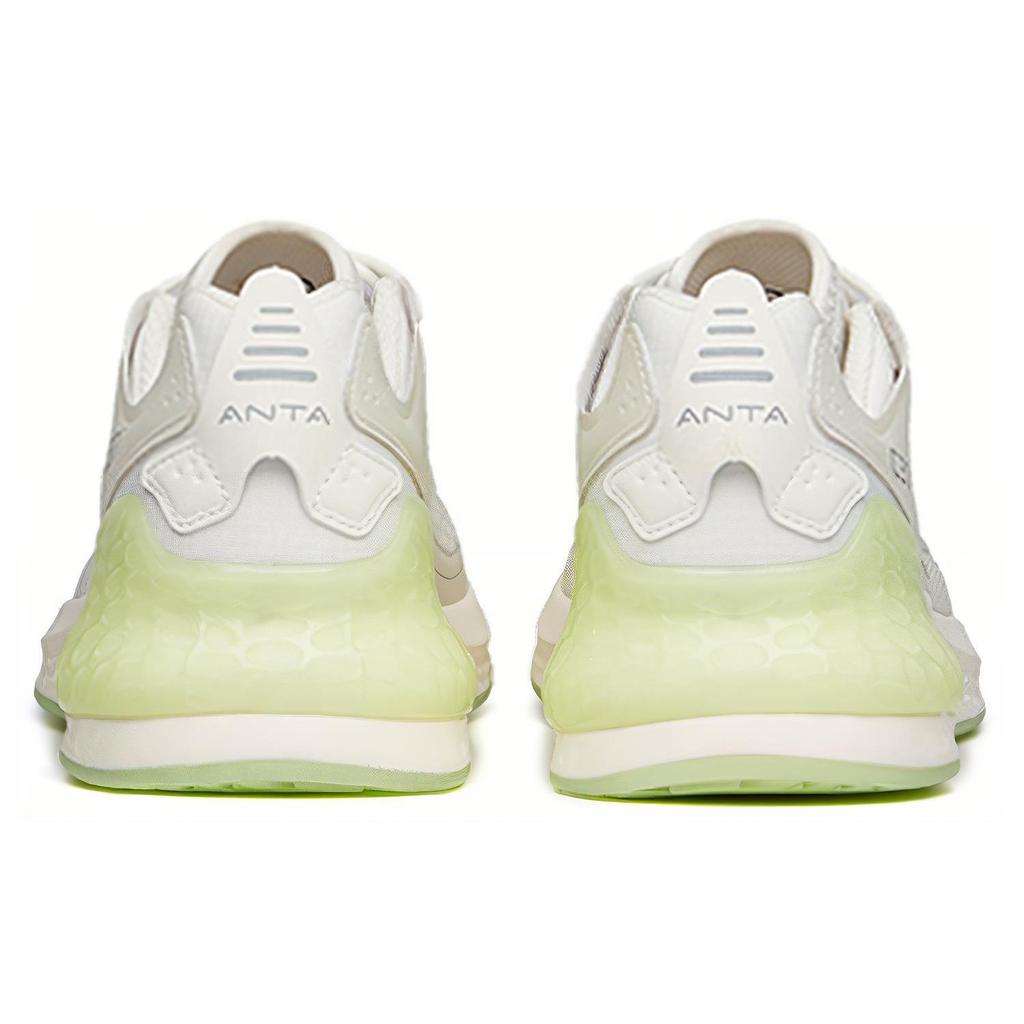 Anta C37+ Soft Sole Low top Running Shoes Men's White Green 912045537-7