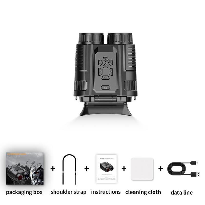 

D13 Mini Handheld 4K Infrared Colorful Night Vision Camera with Observation Glasses and Animal Cry Hunting Camera standard