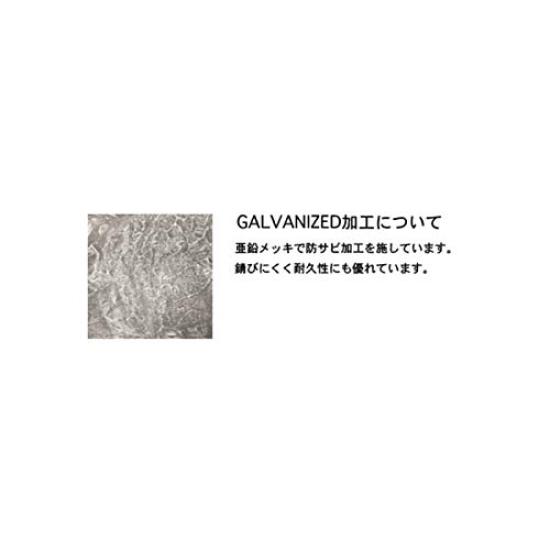 Dulton Folding Galvanized 2-Step 100-271GV