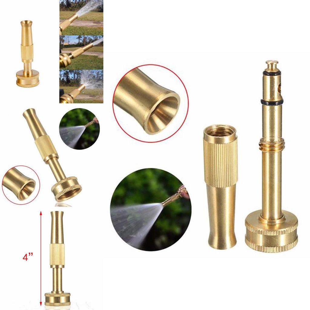 Versatile And Durable High Pressure Hose Nozzle Sprayer With Timeless Brass Design