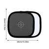 Collapsible 3-in-1 Photography Reflector Disc, Handheld Light Reflector Diffuser With 18% Gray Card For Studio Portrait Video Shooting