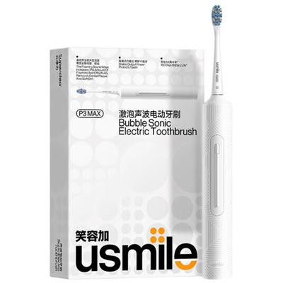 P3MAX Escova de Dentes Elétrica Sônica Plugue CN (adaptador incluso)