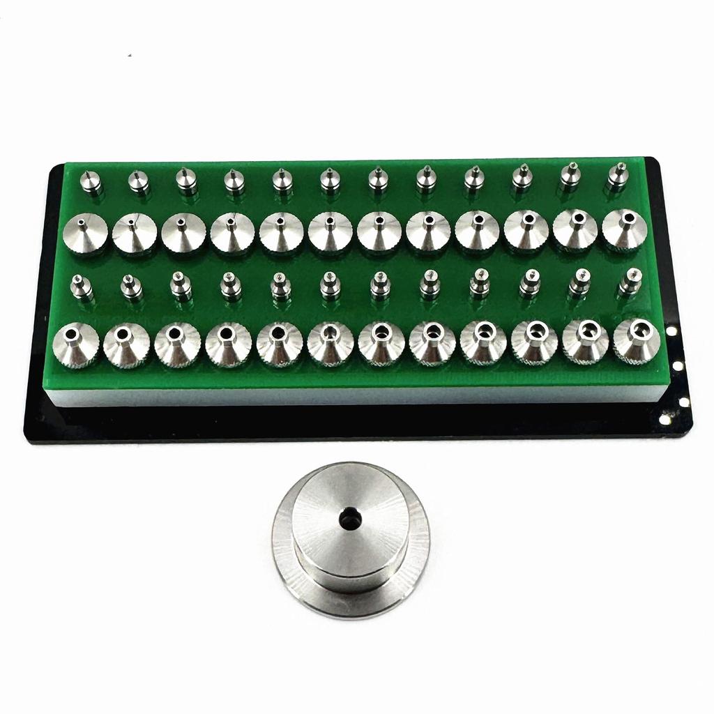 Watch Repair Kit: Jewel Setting Machine, Movement, Hands, Needle Stand, Traceless Pliers