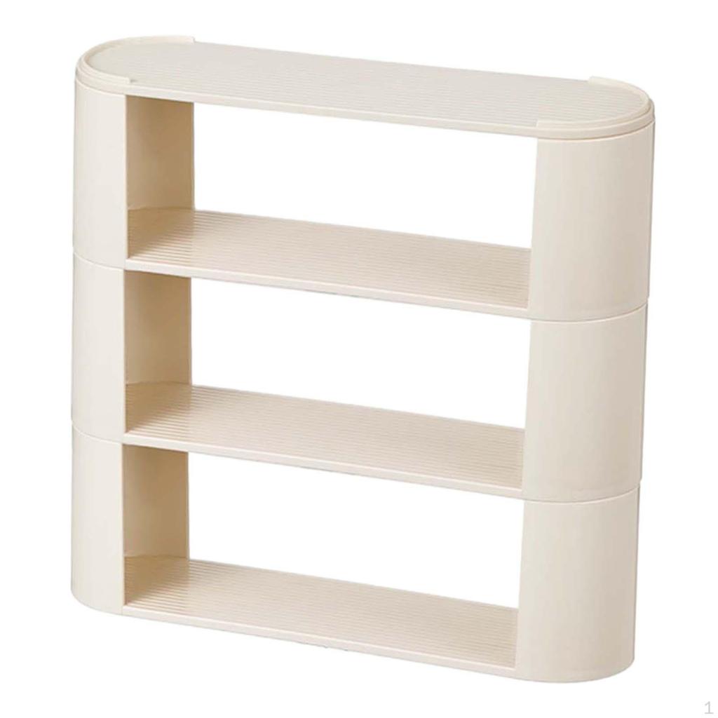 Bathroom Organizer Countertop Perfume for Dresser Non Slip Cosmetic Storage Living