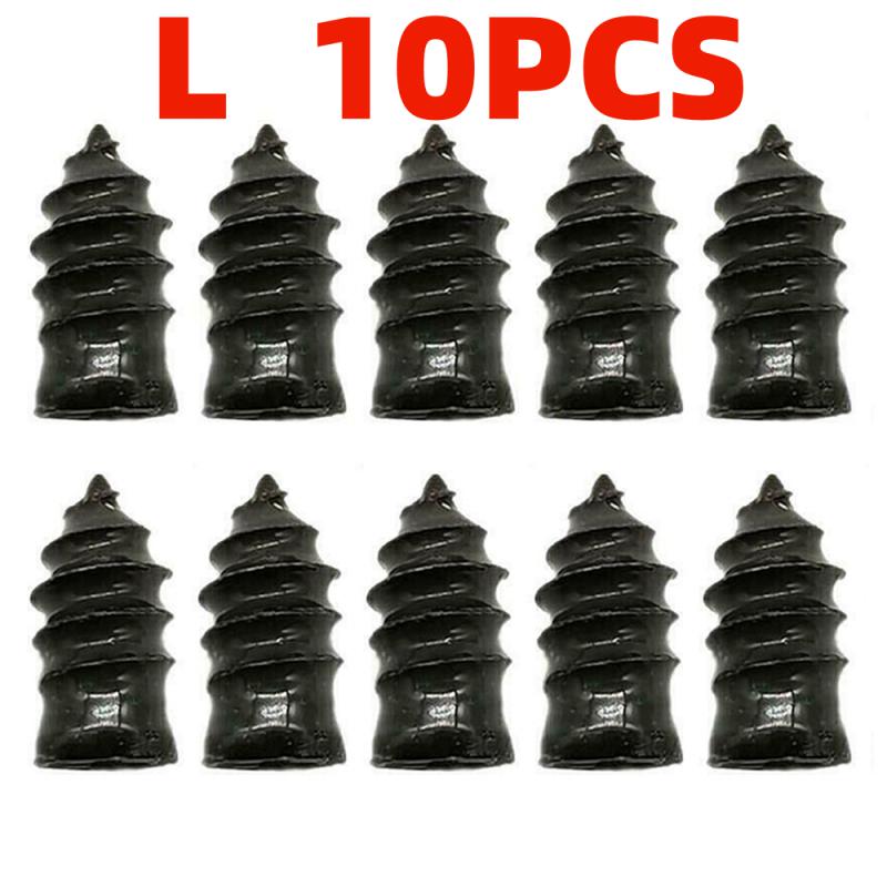 10/20pcsTire Repair Nail Self-Tapping Screw Plastic Nail Soft Rubber Screw Suitable For Car Motorcycle Tire Puncture Repair Tool