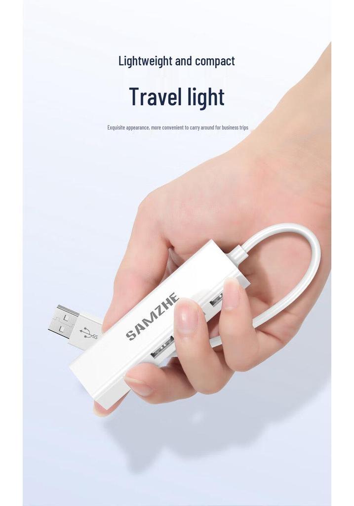 Mountain Lake USB Hub & Gigabit Ethernet Adapter (Win Driverless RJ45)