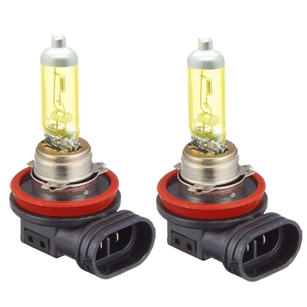 Pegasus Fog Lamp, Halogen Bulb, Realistic Yellow, For H8 Cars, 12 V, 35 W, 3000K Yellow, Pack of 2