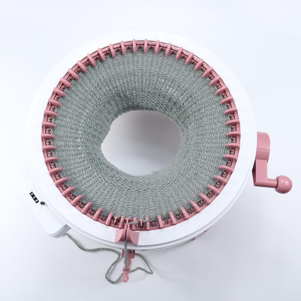 Handmade 48-Needle Circular Knitting Machine for Scarves & Hats - Children's Pretend Play Toy