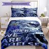 Chelsea Fc Football Player Customize Text Bed Sheet Set Suitable for Study room Machine Washable Home Decor Perfect Gift for Friends & Family