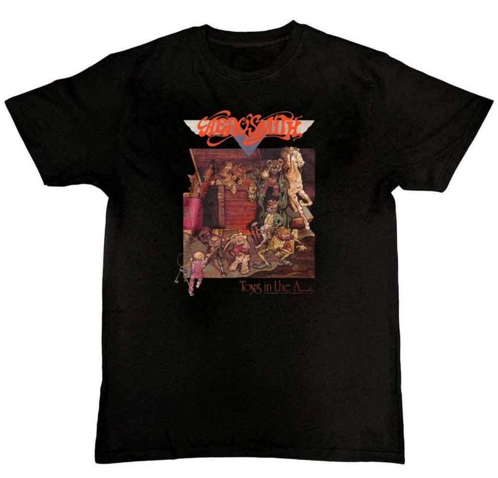Aerosmith Toys In The Attic Graphic Print Mens T-Shirt