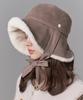 Hwaiteusaenjeu Suede Wide-Brimmed Hat Oscar (4 Colors)