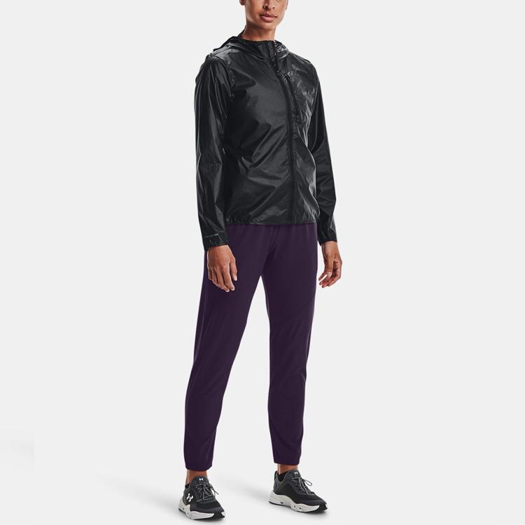 Under Armour Outdoor Solid Color Jogger Pants Women Bottoms Purple 1325806-503