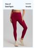 Juyitang Double-Sided Bare-Feel Yoga Pants with No Visible Lines, Back Pocket, and Shaping Hip-Lift for Women