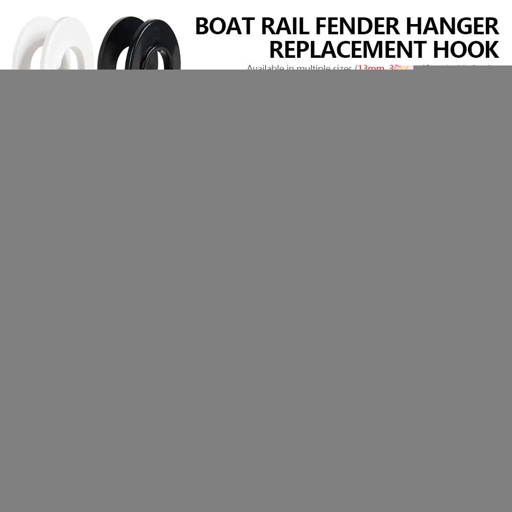 Universal Boat Rail Fender Bumper Hooks Sturdy Easily Install Multifunctional Easily Adjust Fender In Height Line Clip Accessory
