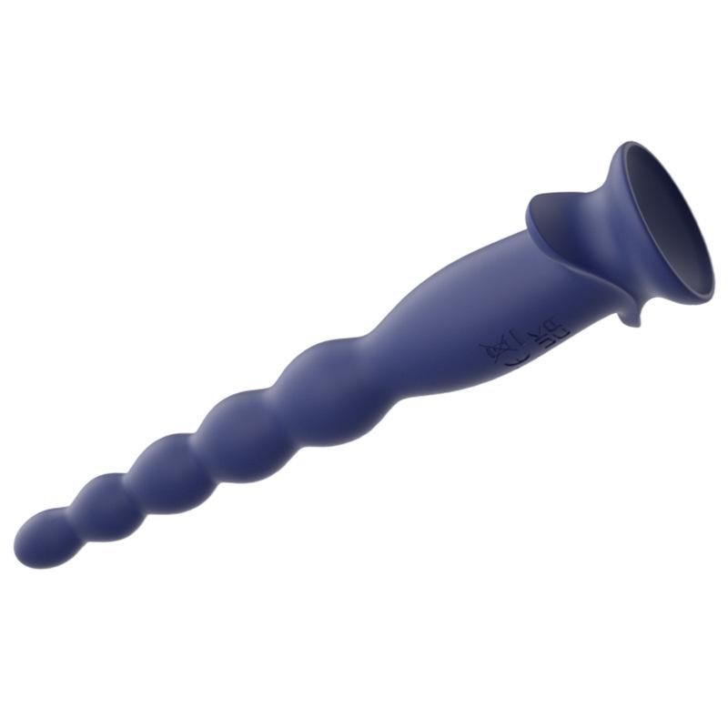 Vibrating Anal Beads with Suction Cup for Newbies - SM Adult Toy Dilator