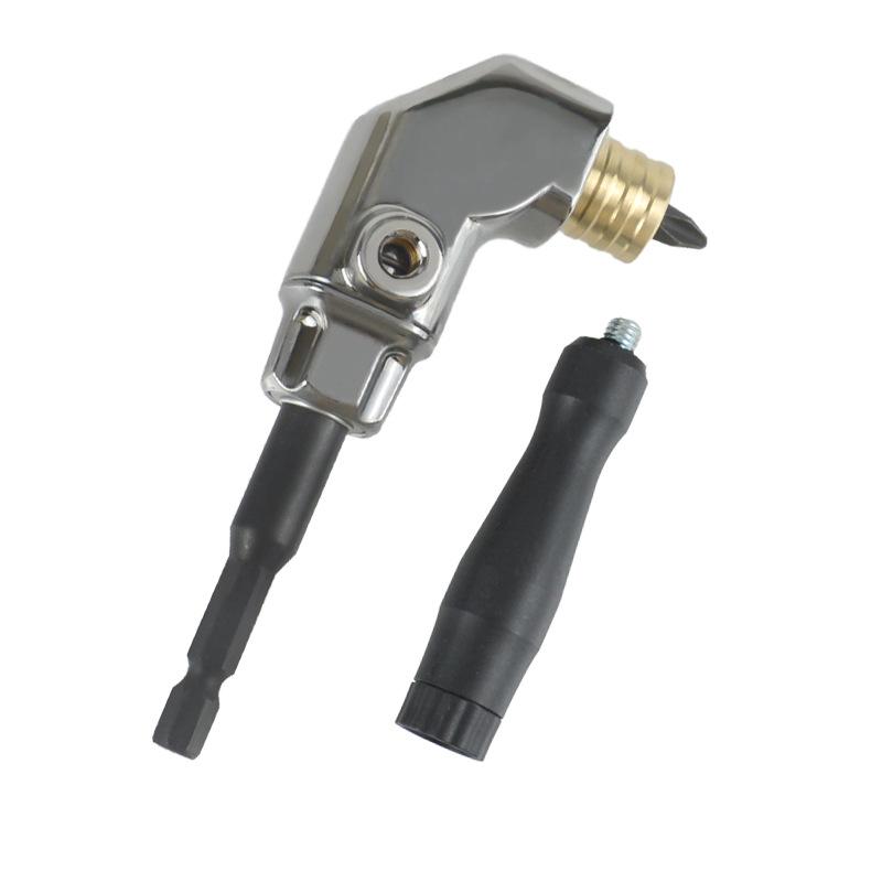1/11Pcs Hand Tools Self-Locking Right Angle Screwdriver Holder Drive Bit Angle Extension Electric Screw Driver Angle Driver