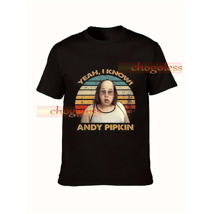 Vintage Yes I Know Andy Pipkin Little Britain Movie T-Shirt - Iconic TV Show Character Design with Andy Pipkin & Yeah I Know Slogan - Unisex Soft S чёрный