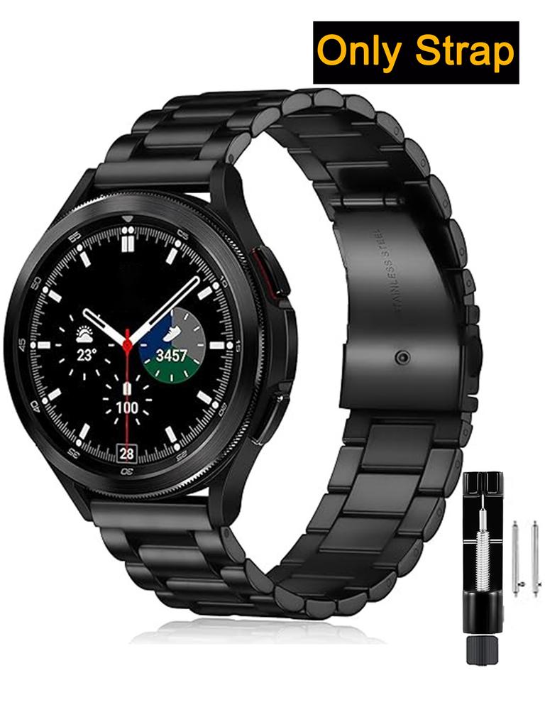 18mm 20mm 22mm Stainless Steel Quick Release Band Samsung Galaxy Watch Strap For Huawei,xiaomi,Honor Watchband Gear Active2 S2 Gear S3 GT2 42/46/47mm