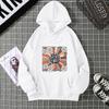 American hooded sweater women's autumn and winter Korean version fashion oversize loose coat women's clothing