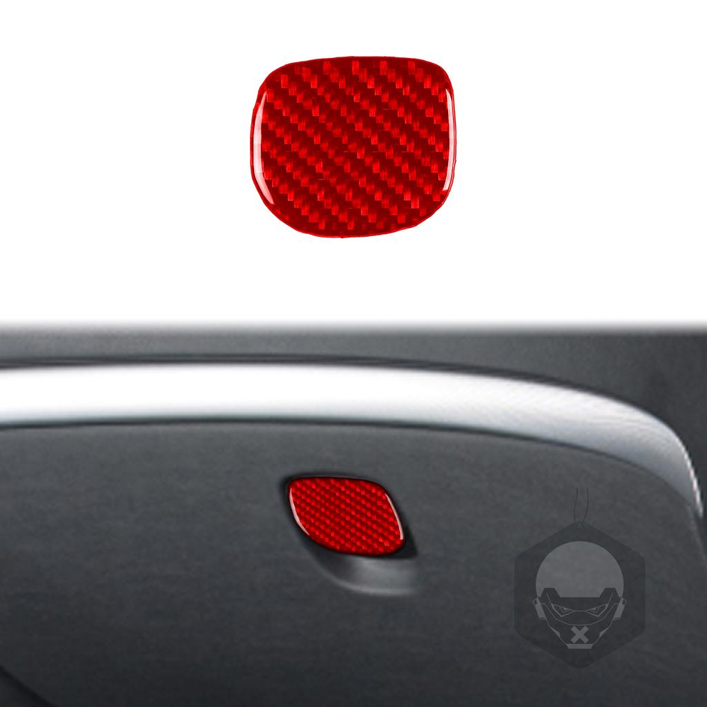 Real Soft Carbon Fiber Sticker Car Co-pilot Storage Box Accessories For Alfa Romeo 159 2005-2017 2018 2019 2020 2025 2025 2025