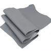 Grey blue top layer cowhide, lychee patterned genuine leather, whole leather fabric, sofa, chair, headboard soft package, furnit
