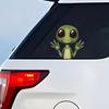 Creative Big-eyed Alien Glass Car Beautification Decorative Window Stickers