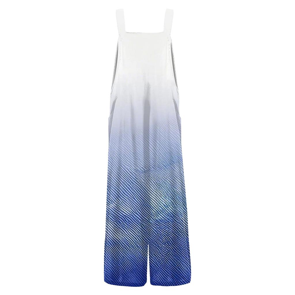 Women's Casual Fashion Sleeveless Overalls Jumpsuit