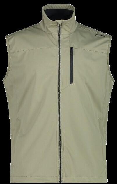 Куртка CMP Мужская легкая жилетка из софтшелла (30A9317) Мужской жилет (30a9317-E663) шалфей