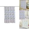 Thickened Fish Waterproof Antimildew Bathroom Curtain Cartoon Shower Partition