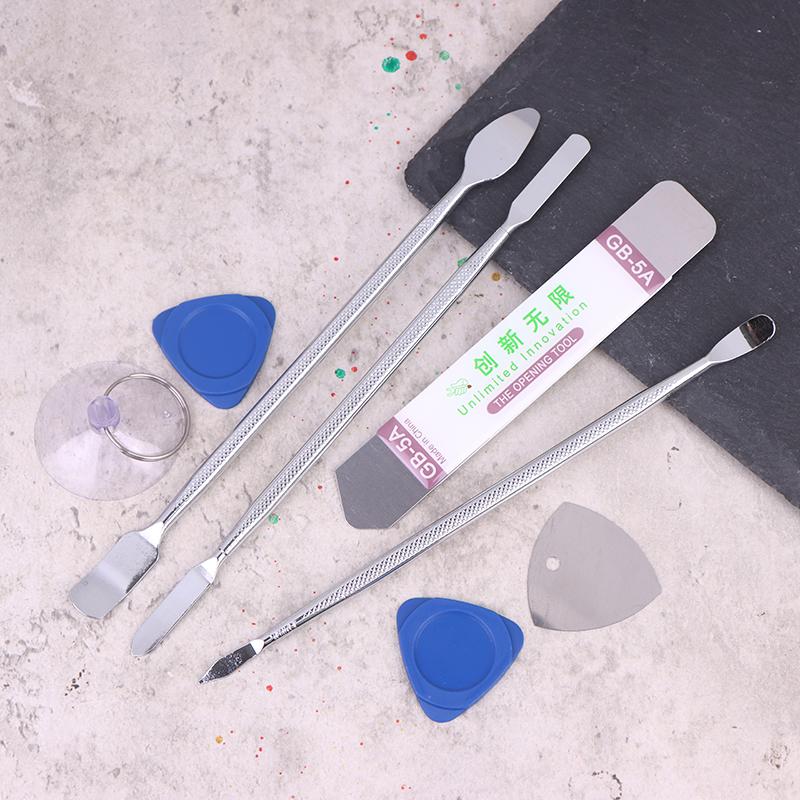 7/8/10Pcs Metal Spudger Prying Tool Kits Mobile Phone Repair Opening Repair For Phone Smartphone Laptop Tablet Hand Tools