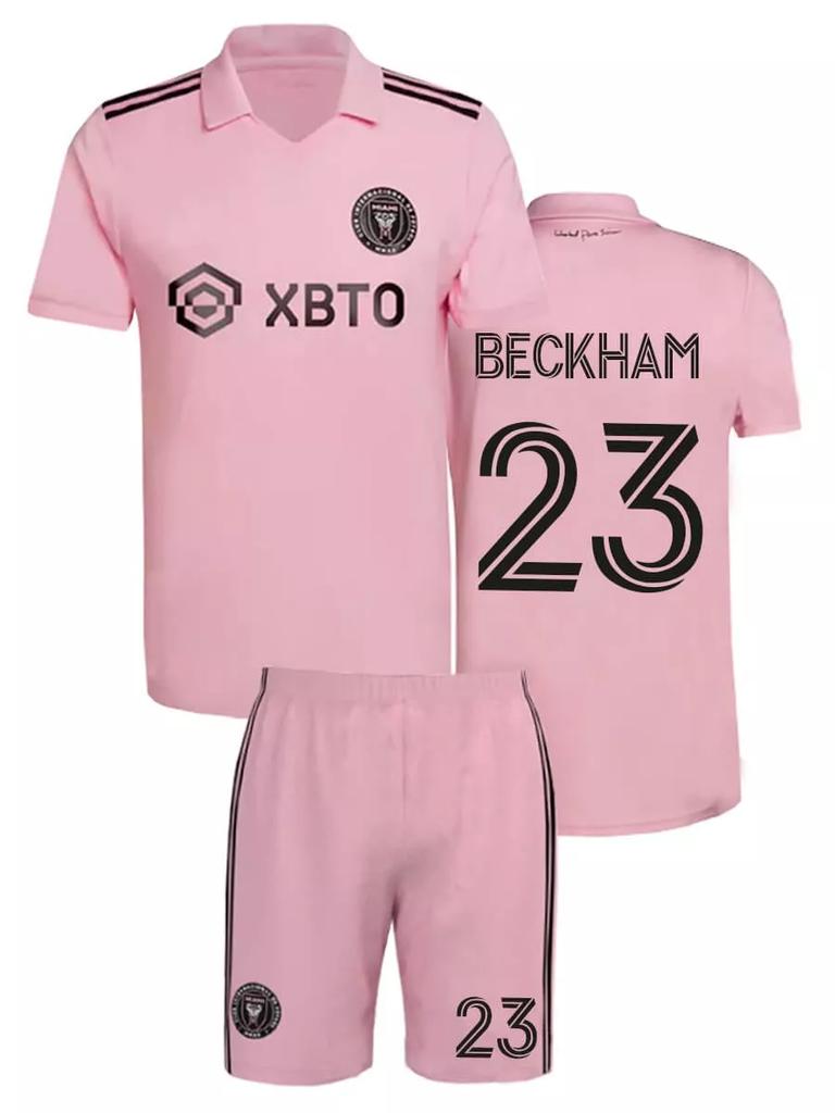 2025-26 Inter Miami Pink Home Kit #10 Messi #9 Suárez Football Jerseys