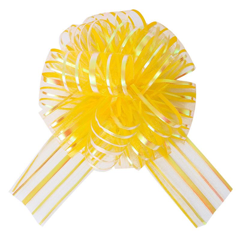 20pcs Car Decor DIY Pull Flower Ribbons Wedding Car Birthday Party Decor Gift Packing Romantic Home  Gauze Drawing