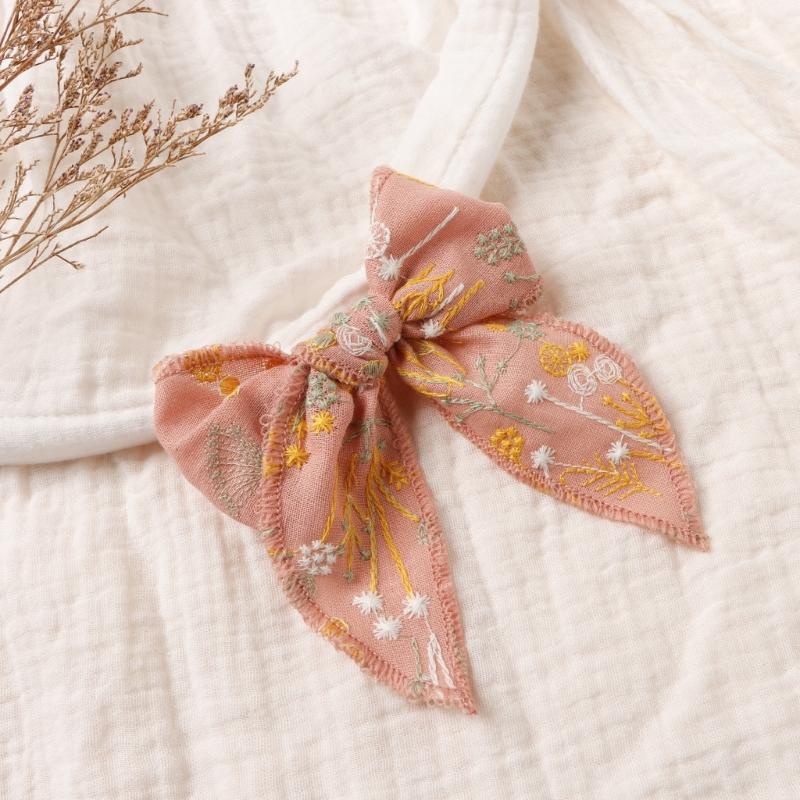 Delicate Bows Hair Clip 2000s Trend Side Clip Bows Bowtie Barrette Bowknot Cottagecore Sweet Photo Props
