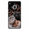 For ZTE nubia Z60S Pro 6.78" Case TPU Soft Black Silicone Painted Cute Cat Starry Cover for Nubia Z60S Pro Luxury Animals Funda