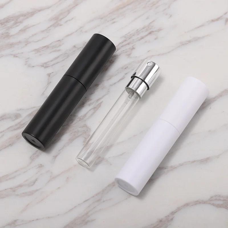 Perfume Dispensing Bottle Coffee Bean Spray Bottle Rotating Telescopic Spray Glass Coffee Spray Bottle Travel Dispensing Tool