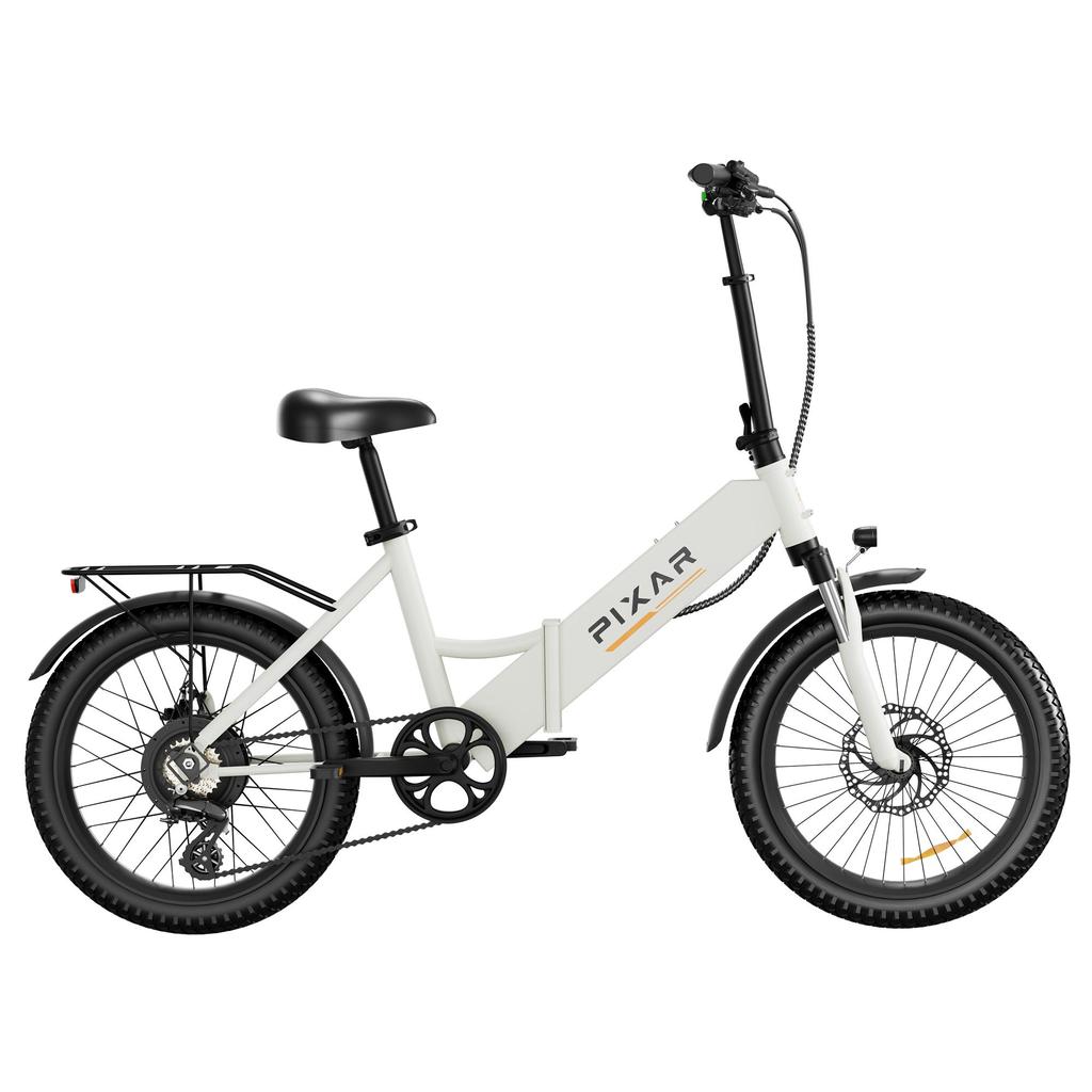 PIXAR Rusher 20" City Electric Bike 250W Motor 36V 12.8Ah Battery
