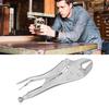 Vise Pliers Locking Wrench Round Mouth Chrome Vanadium Steel Industrial Hand Tool 10in