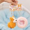 beloved doghouse backpack pendant filled with plush toys, cartoon anime, cute children's birthday gifts, and fun doll