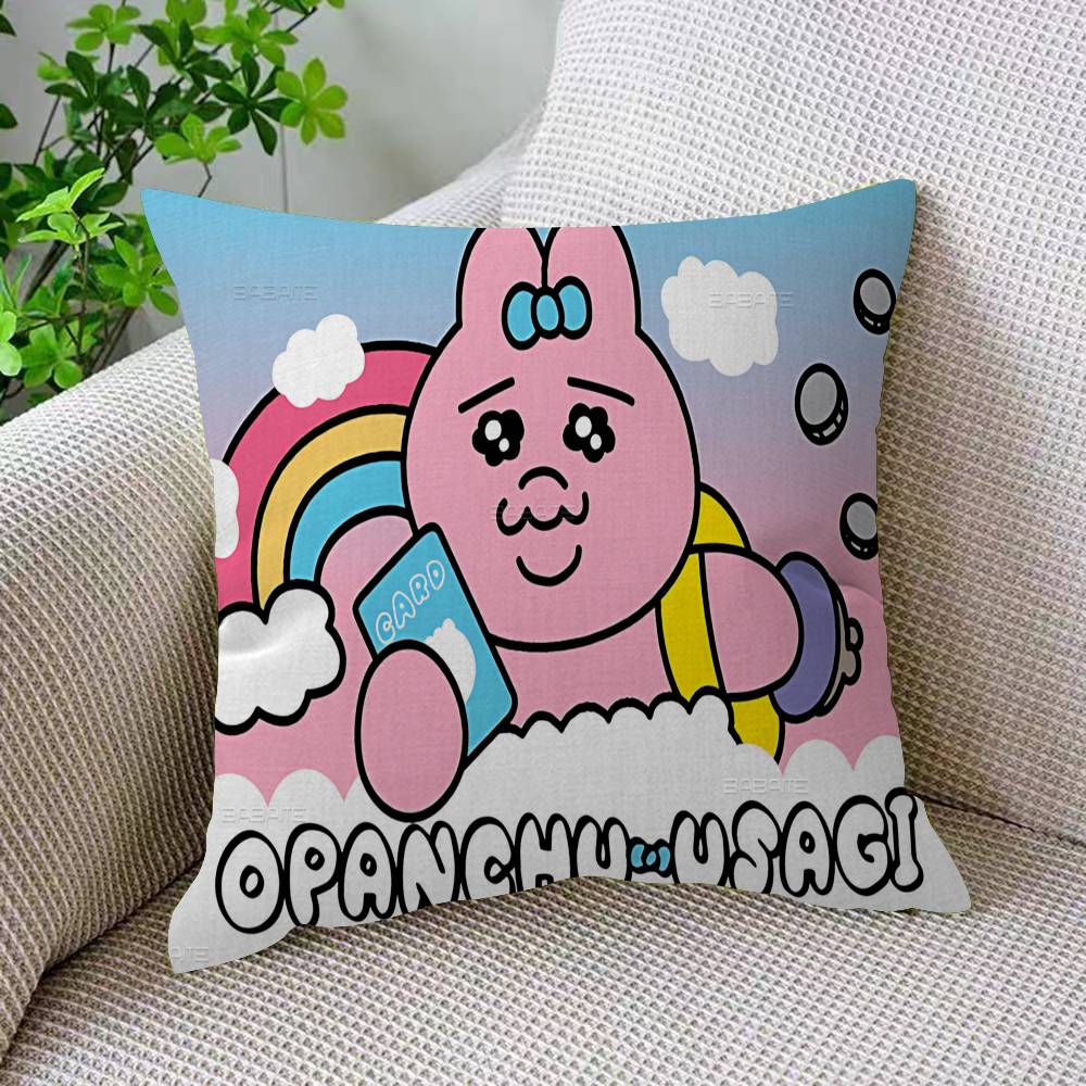 Popular Cute O-Opanchu U-Usagi Cushion Cover Decorative Pillow Sofa Home Decor Case Pillow Cases