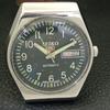 AUTOMATIC 6309A VINTAGE SEIKO 5 JAPAN MENS BLUE COLOR DIAL WATCH A701569-5