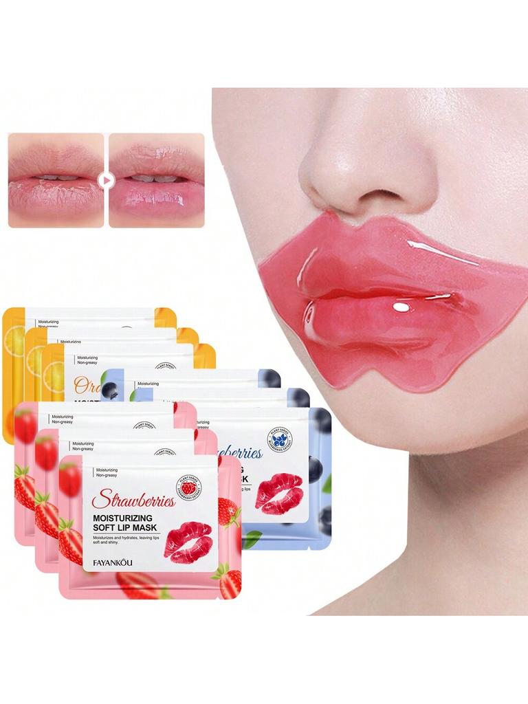 Moisturizing Soft Lip Mask Hydrating Erase Signs Of Fatigue Pink Lips Prevent Drying Brighten Lips C