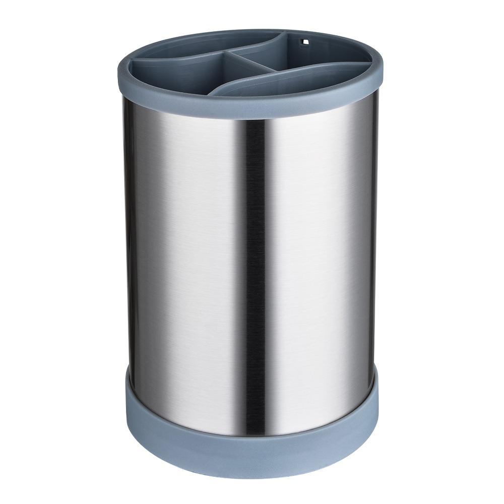 Rotatable Kitchen Utensils Holder Durable Cutlery Drainer Stand Cooking Tools Organizer  Desktop