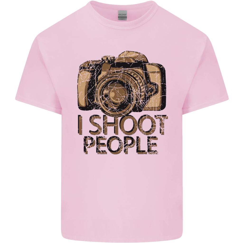 Photography I Shoot People Photographer Unisexs Light Cotton TShirt