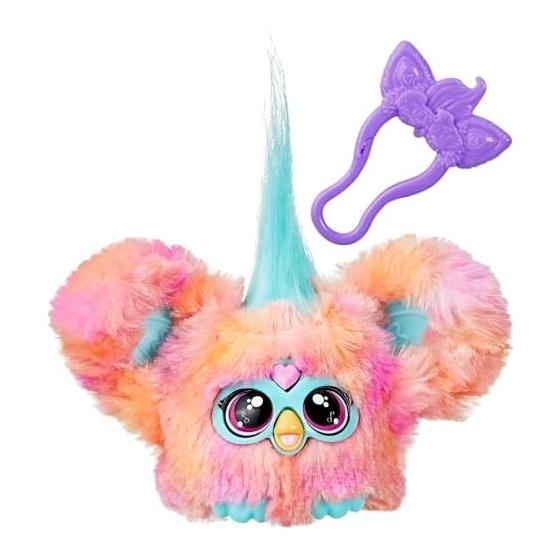 Hasbro (HASBRO) Furby Furblets Remix Mini Friend, Over 45 types of sounds, Furby language only, Electric stuffed toy, For ages 6 and up, Coral G1401
